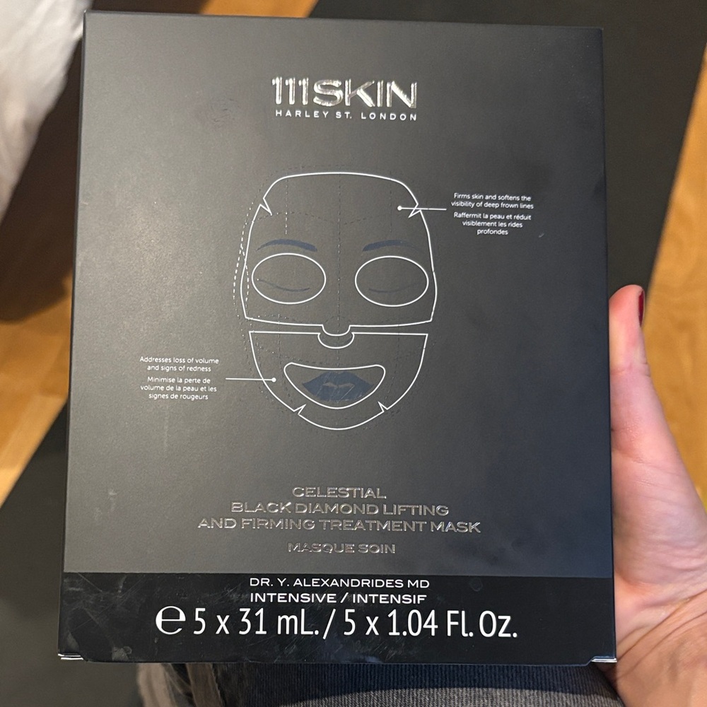 111SKIN Celestial Black Diamond lifting and firming treatment Mask